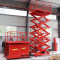 Corrosion Resistance Inground Car Scissor Lift Exterior Use